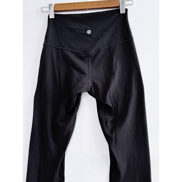 Lululemon Align High-Rise 28" Leggings Black Nulu Size 4 - Picture 4 of 5